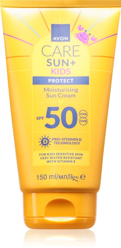 Avon Care Sun + Kids protectie solara hidratanta SPF 50 pentru copii 150 ml