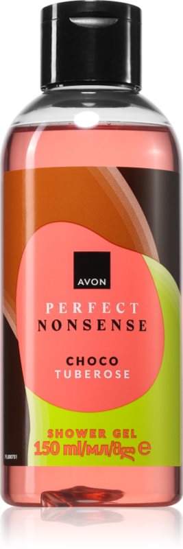 Avon Perfect Nonsense Choco Tuberose gel parfumat pentru duș pentru femei 150 ml
