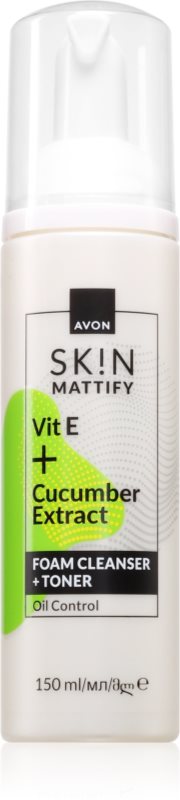 Avon Sk!n Mattify spuma de curatat 150 ml