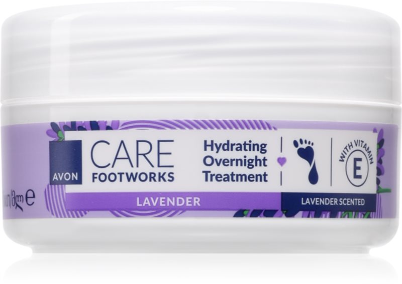 Avon Care Footworks Crema de noapte hidratanta pentru tălpile picioarelor 150 ml