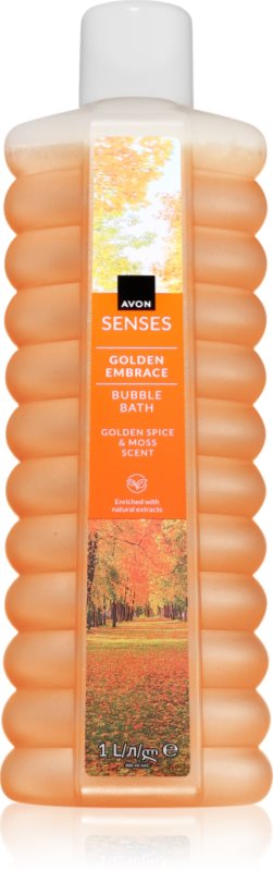 Avon Senses Golden Embrace spuma pentru spalat 1000 ml