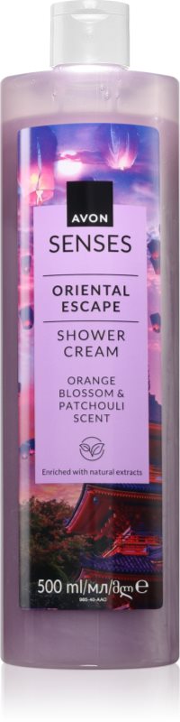 Avon Senses Oriental Escape cremă pentru duș produs parfumat 500 ml