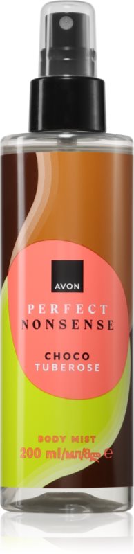 Avon Perfect Nonsense Choco Tuberose spray de corp parfumat pentru femei 200 ml