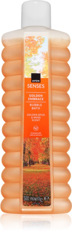 Avon Senses Golden Embrace spuma de baie 500 ml