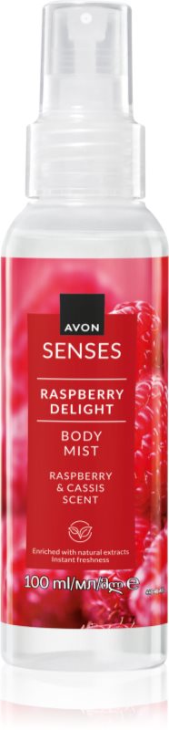 Avon Senses Raspberry Delight spray de corp racoritor 100 ml