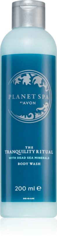 Avon Planet Spa The Tranquility Ritual gel de dus hidratant cu minerale din Marea Moartă 200 ml