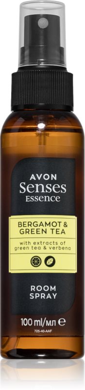 Avon Senses Essence Bergamot & Green Tea odorizant de camera 100 ml