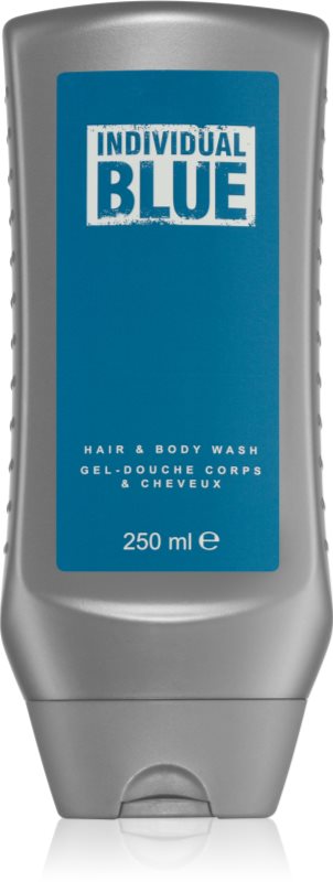 Avon Individual Blue gel parfumat pentru duș 2 in 1 pentru bărbați 250 ml