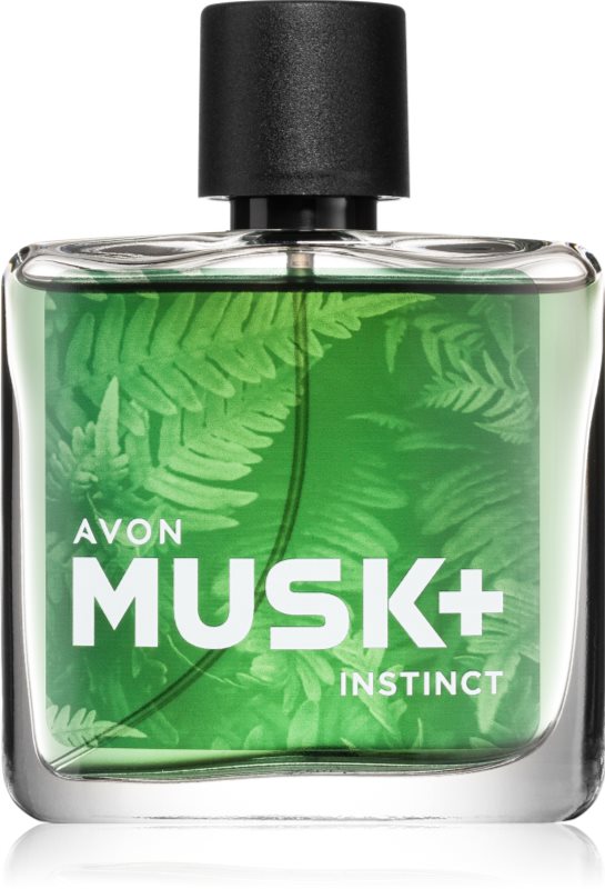 Avon Musk+ Instinct Eau de Toilette pentru bărbați 75 ml