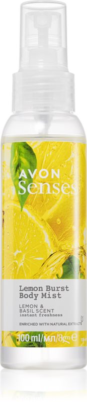 Avon Senses Lemon Burst spray de corp racoritor pentru femei 100 ml