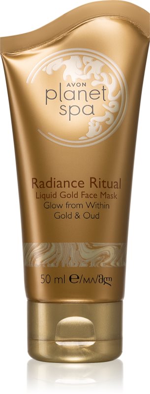 Avon Planet Spa Radiance Ritual masca faciala hidratanta cu aur 50 ml