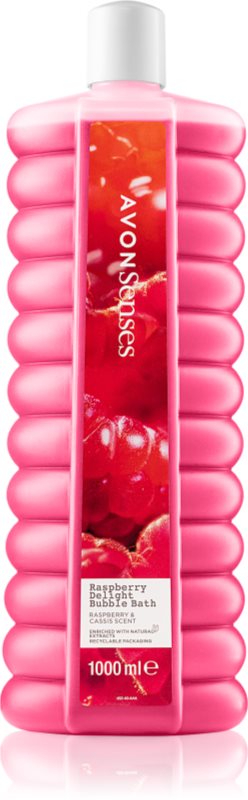 Avon Senses Raspberry Delight spuma de baie 1000 ml