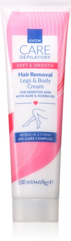 Avon Soft & Smooth crema depilatoare pentru piele sensibila 100 ml