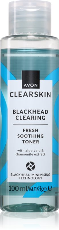 Avon Clearskin Blackhead Clearing apa pentru curatarea tenului impotriva punctelor negre 100 ml
