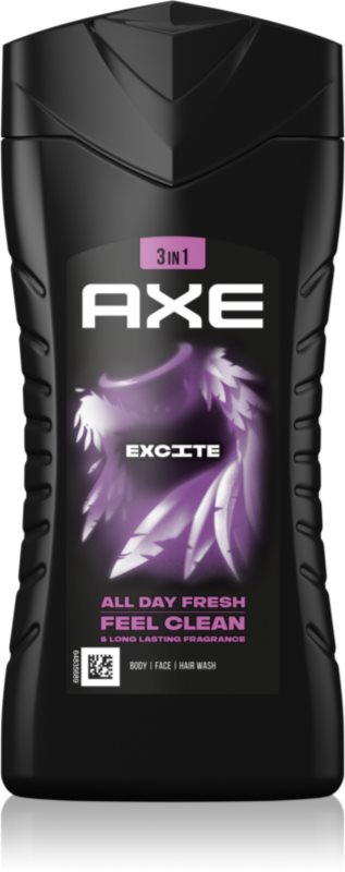 Axe Excite gel de dus pentru față, corp și păr