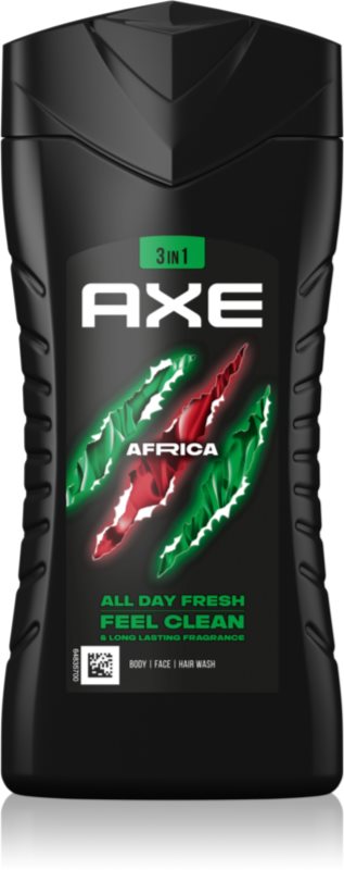 Axe Africa gel de dus pentru față, corp și păr