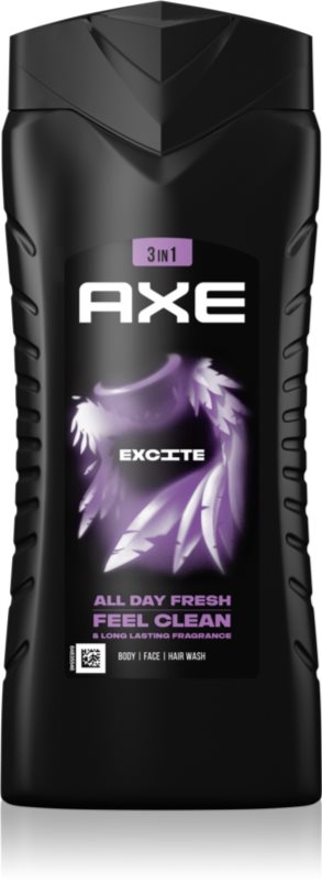 Axe Excite gel de dus pentru față, corp și păr