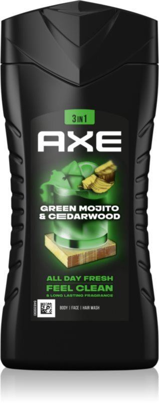 Axe Mojito & Cedarwood gel de dus pentru față, corp și păr 250 ml