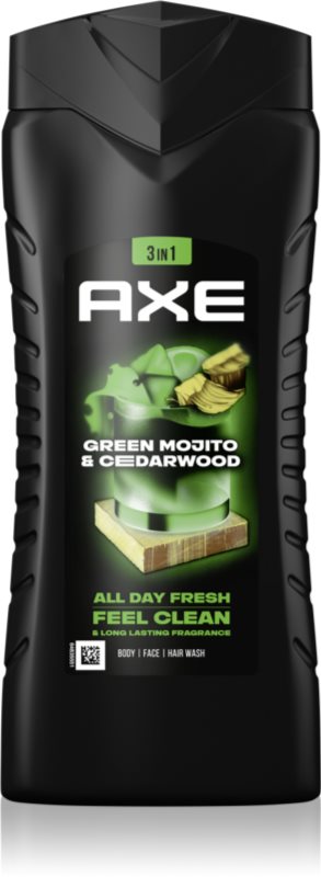Axe Mojito & Cedarwood gel de dus pentru față, corp și păr