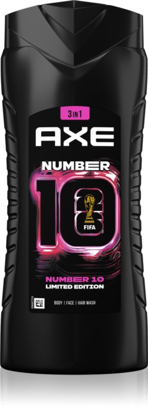 Axe FIFA Number 10 gel de duș pentru barbati 400 ml