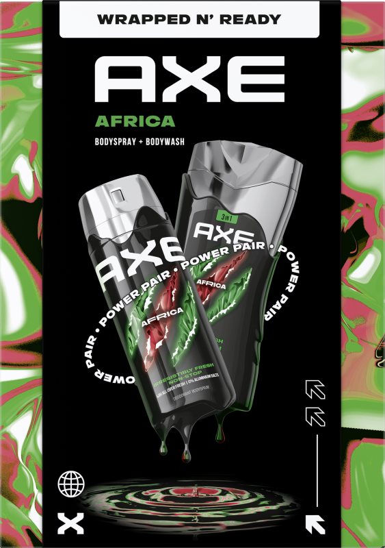 Axe Africa set cadou pentru barbati
