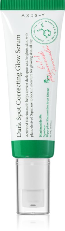 AXIS-Y 6+1+1 Advanced Formula Dark Spot Correcting Glow Serum ser regenerant si iluminator pentru piele cu hiperpigmentare 50 ml