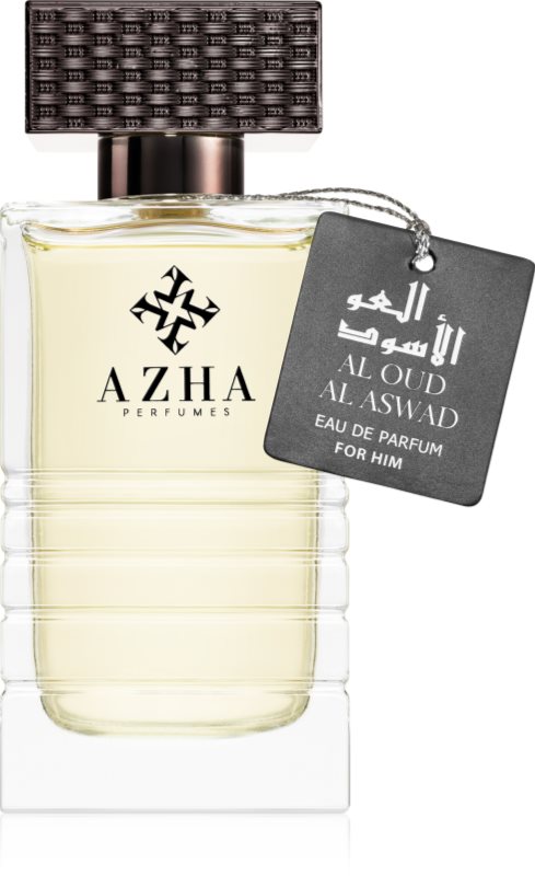 AZHA Perfumes Al Oud Al Aswad Eau de Parfum pentru bărbați 100 ml