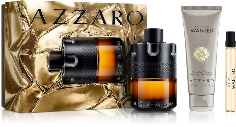 Azzaro The Most Wanted Parfum set cadou pentru bărbați