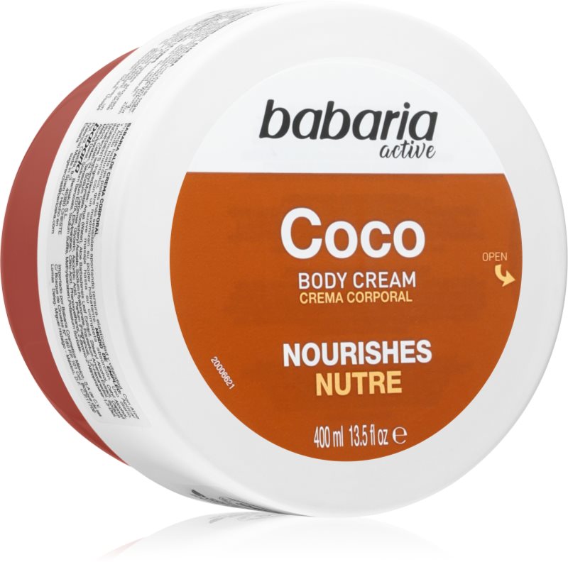 Babaria Coconut crema de corp pentru piele foarte uscata 400 ml