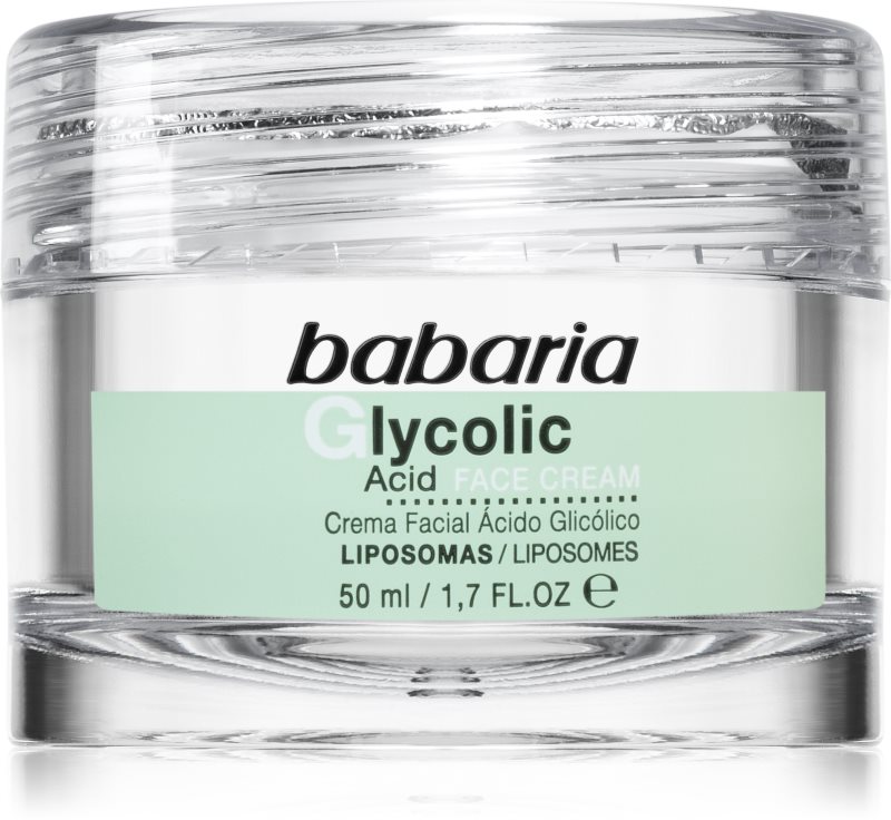 Babaria Glycolic Acid crema de fata regeneratoare pentru noapte 50 ml