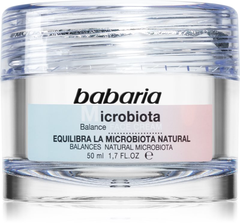 Babaria Microbiota Balance cremă hidratantă pentru tenul sensibil cu probiotice 50 ml
