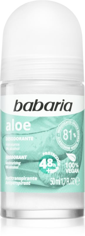 Babaria Deodorant Aloe antiperspirant roll-on 50 ml