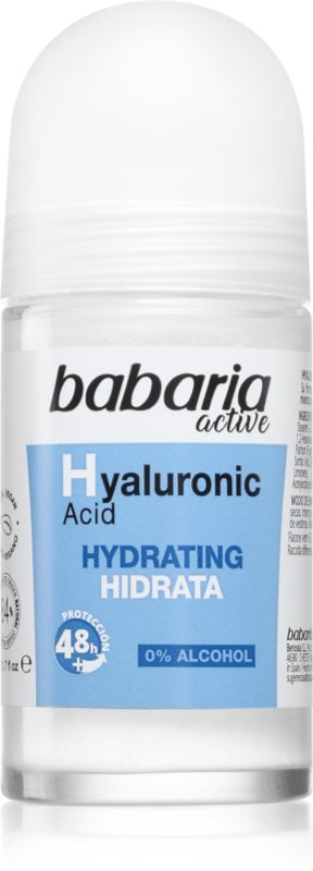 Babaria Hyaluronic Acid Deodorant roll-on 50 ml