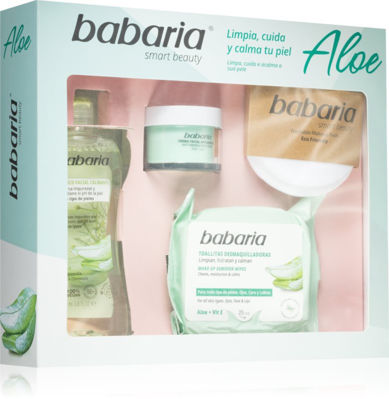 Babaria Aloe Vera set cadou cu aloe vera