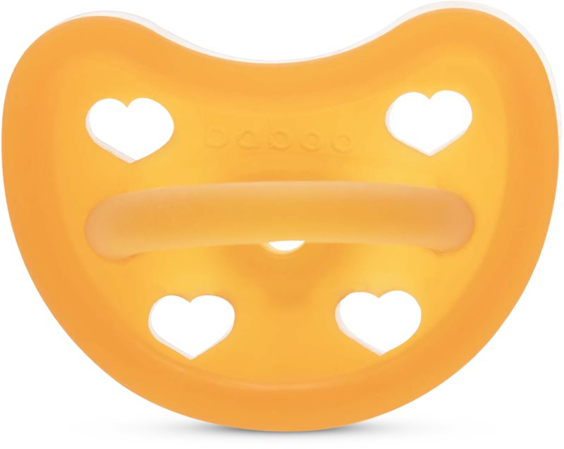 Baboo Soothers Round Latex suzetă 6m+ 1 buc