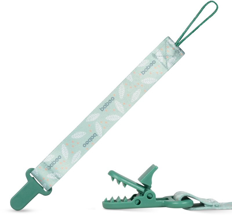 Baboo Textile Soother Holder clips pentru suzetă