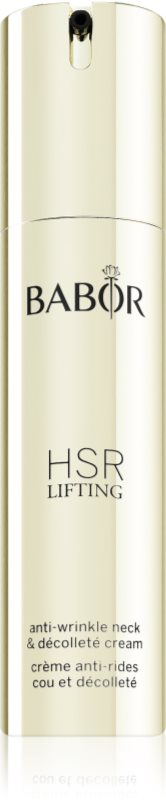 BABOR HSR Lifting Neck & Décolleté Cream crema cu efect de lifting pentru gat si decolteu 50 ml