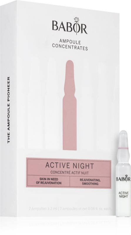 BABOR Ampoule Concentrates Active Night fiolă pentru regenerare 7x2 ml