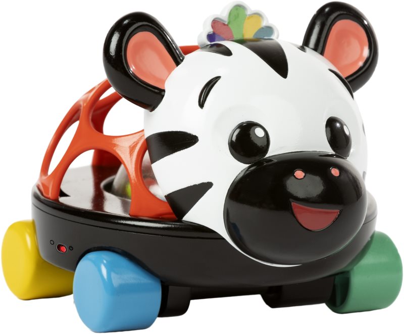 Baby Einstein Zen the Zebra™ Curious Car mașinuță cu zornăitoare 3 m+ 1 buc