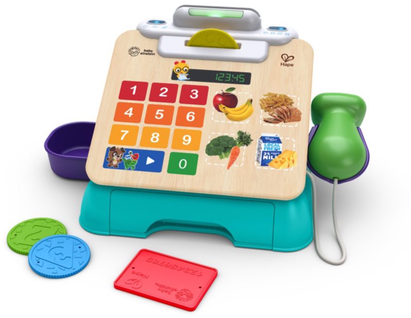 Baby Einstein Hape Magic Touch Cash Register jucărie cu activități 9 m+ 1 buc