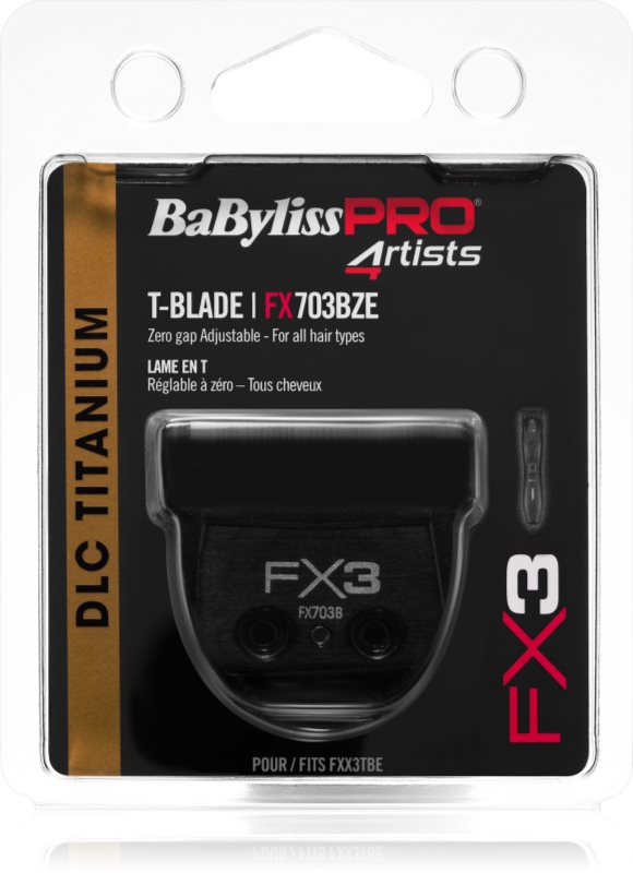 BaByliss PRO Blades T-Spare capete de schimb pentru aparate de ras 1 buc
