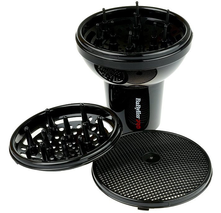 BaByliss PRO Diffuser Pro 4 difuzor pentru uscator de par BABD05E 3 buc