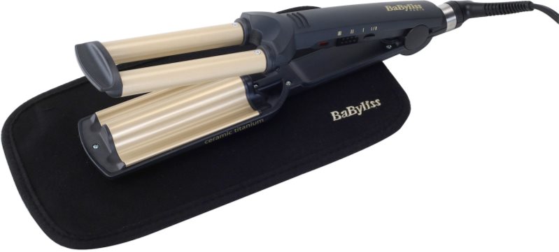 BaByliss Curlers Easy Waves ondulator triplu pentru păr (C260E) 1 buc