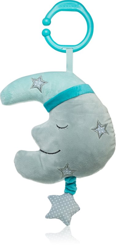 BabyOno Have Fun Musical Toy jucărie suspendabilă contrastantă cu melodie Happy Moon 0m+ 1 buc