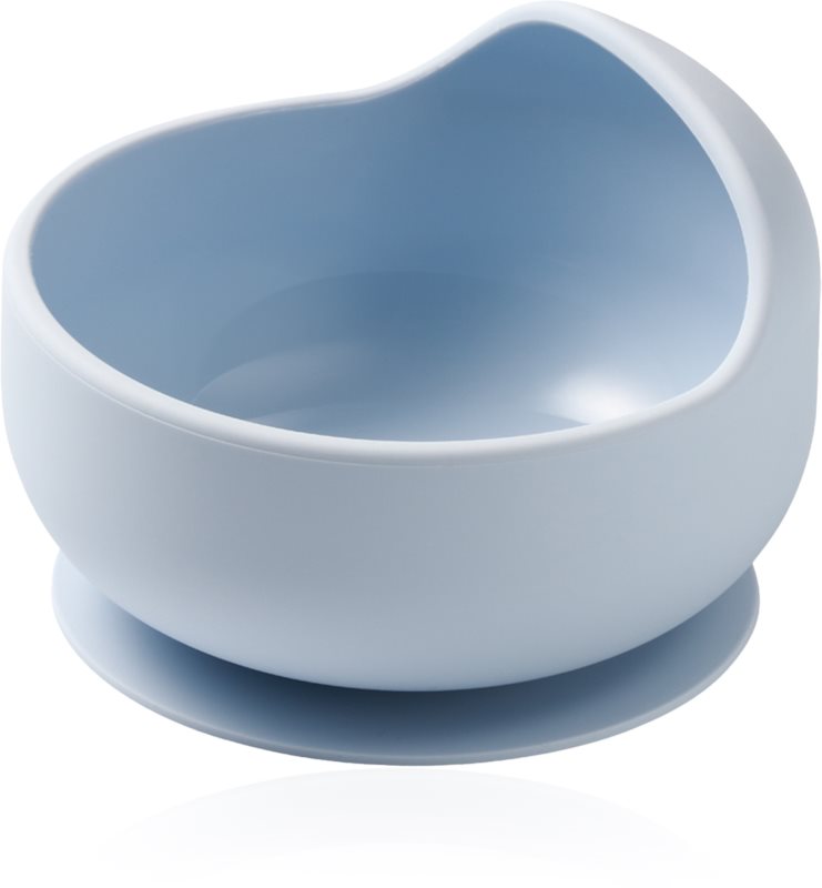BabyOno Siilicone Plate 6m+ bol din silicon cu ventuză