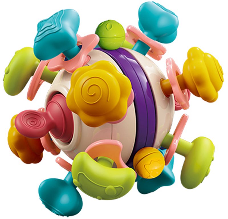 BabyOno Have Fun Star Ball jucarie pentru dentiție 0m+ 1 buc