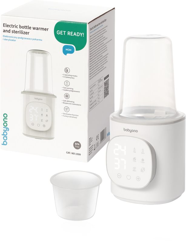 BabyOno Electric Bottle Warmer and Sterilizer încălzitor multifuncțional pentru biberon 1 buc