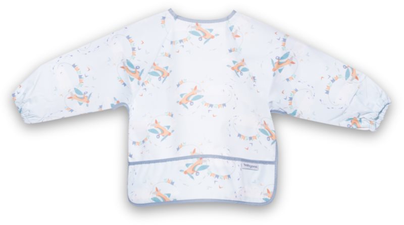 BabyOno Plane 6m-2y bavețică cu mâneci lungi 74x36 cm 1 buc