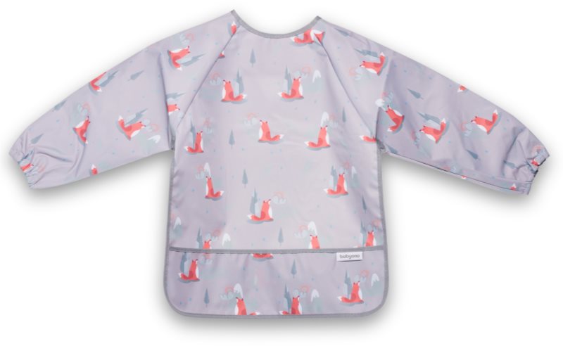 BabyOno Fox 2-4 y bavețică cu mâneci lungi 85x42 cm 1 buc