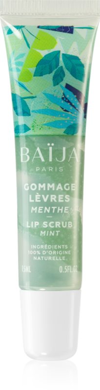 BAÏJA Lip Scrub Mint Exfoliant pentru buze 15 g